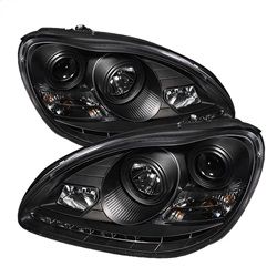 ( Spyder ) - Projector Headlights - Xenon/HID Model Only ( Not Compatible With Halogen Model ) - DRL - Black - High H7 (Included) - Low D2R (Not Included)