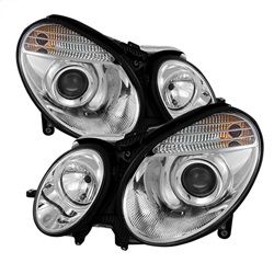 ( Spyder ) - Projector Headlights - Halogen Model Only ( Not Compatible With Xenon/HID Model ) - Chrome - High H7 (Included) - Low H7 (Included)
