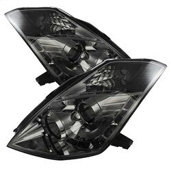( Spyder ) - Projector Headlights - Xenon/HID Model Only ( Not Compatible With Halogen Model ) - DRL - Smoke - High H1 (Included) - Low D2S (Not Included)