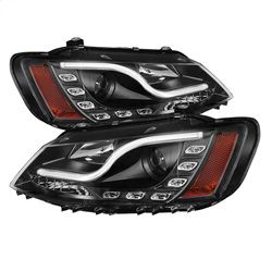 ( Spyder ) - Projector Headlights - Halogen - Black - High H1 (Included) - Low H7 (Included)