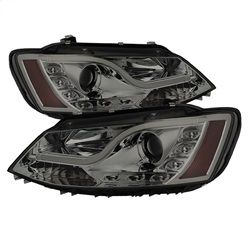 ( Spyder ) - Projector Headlights - Halogen - Smoke - High H1 (Included) - Low H7 (Included)