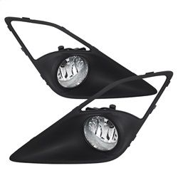 ( Spyder ) - OEM Style Fog Lights w/OEM Switch and Switch Panel - Clear