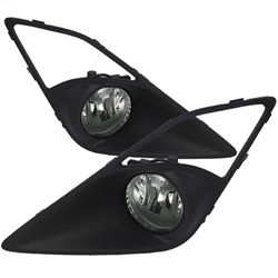 ( Spyder ) - OEM Style Fog Lights w/OEM Switch and Switch Panel - Smoked