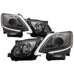 ( Spyder ) - Projector Headlights - Xenon/HID Model Only ( Not Compatible With Halogen Model ) - DRL LED - Smoke