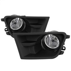 ( Spyder ) - Fog Light with Universal Switch- Clear