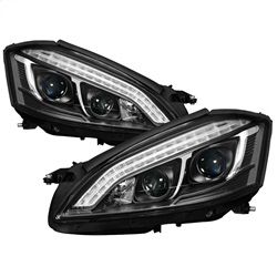 ( Spyder ) - Projector Headlights - Xenon/HID Model Only ( Not Compatible With Halogen Model ) - DRL LED - Black