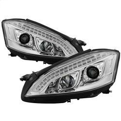 ( Spyder ) - Projector Headlights - Xenon/HID Model Only ( Not Compatible With Halogen Model ) - DRL LED - Chrome