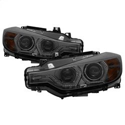 ( Spyder ) - Projector Headlights - LED DRL - Smoke