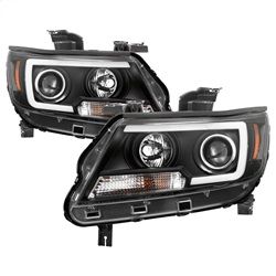 ( Spyder ) - Projector Headlights - Light Bar LED - Black