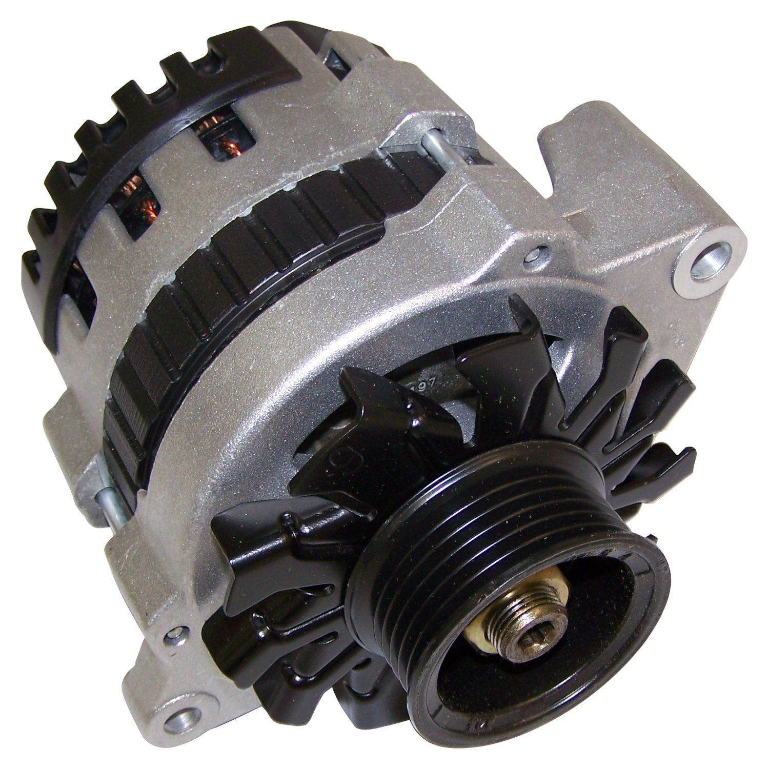 Crown Automotive - Metal Black Alternator 1 Crown Automotive - Metal Black Alternator
