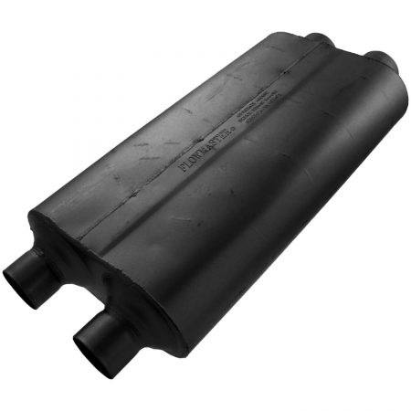 Flowmaster 530504 50 Big Block Muffler - 3.00 Dual In / 2.50 Dual Out - Mild Sound