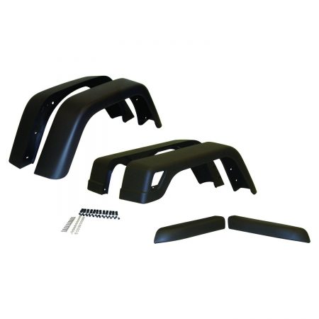 Crown Automotive - Plastic Black Fender Flare Kit