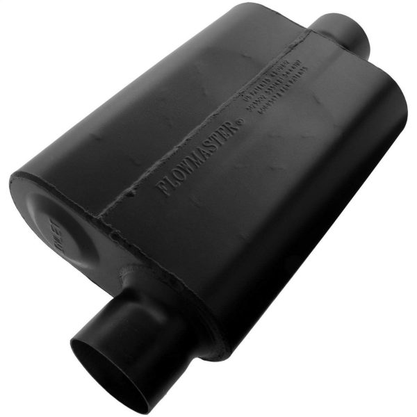 Flowmaster 943046 Super 44 Muffler - 3.00 Offset In / 3.00 Center Out - Aggressive Sound