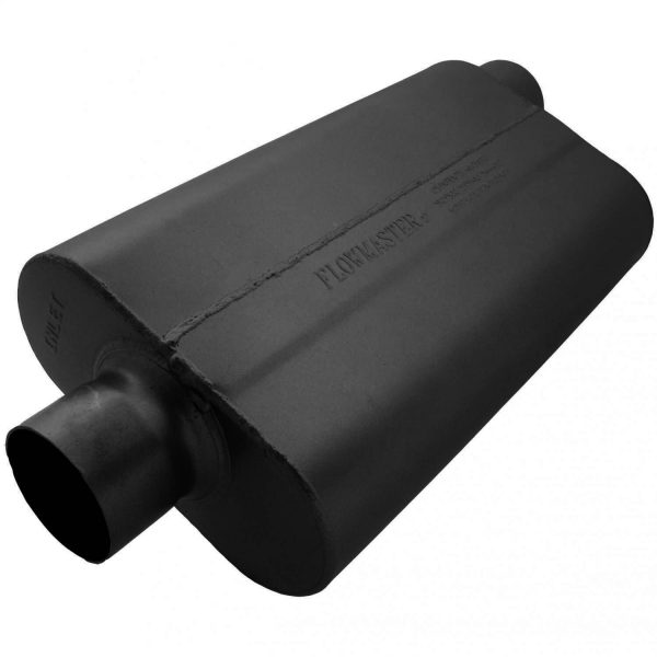 Flowmaster 943052 50 Delta Flow Muffler - 3.00 Center In / 3.00 Offset Out - Moderate Sound