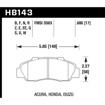 Hawk Performance Street Brake Pads