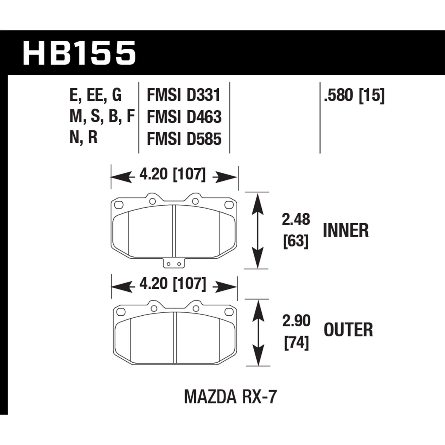 Hawk Performance Motorsports Brake Pads 1 Hawk Performance Motorsports Brake Pads