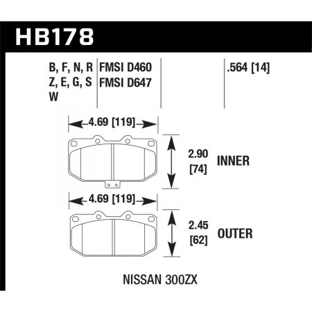 Hawk Performance Street Brake Pads