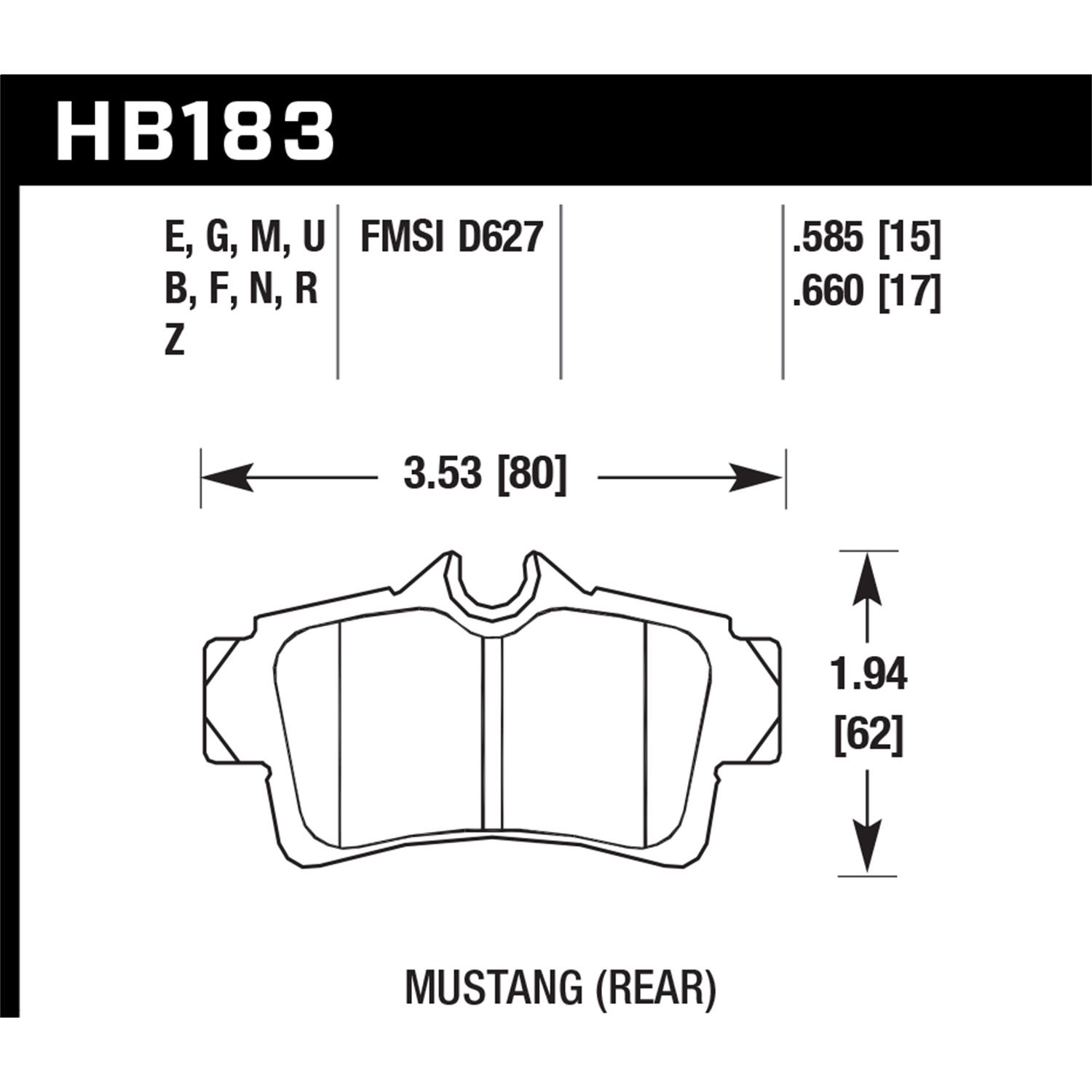 Hawk Performance Street Brake Pads 1 Hawk Performance Street Brake Pads