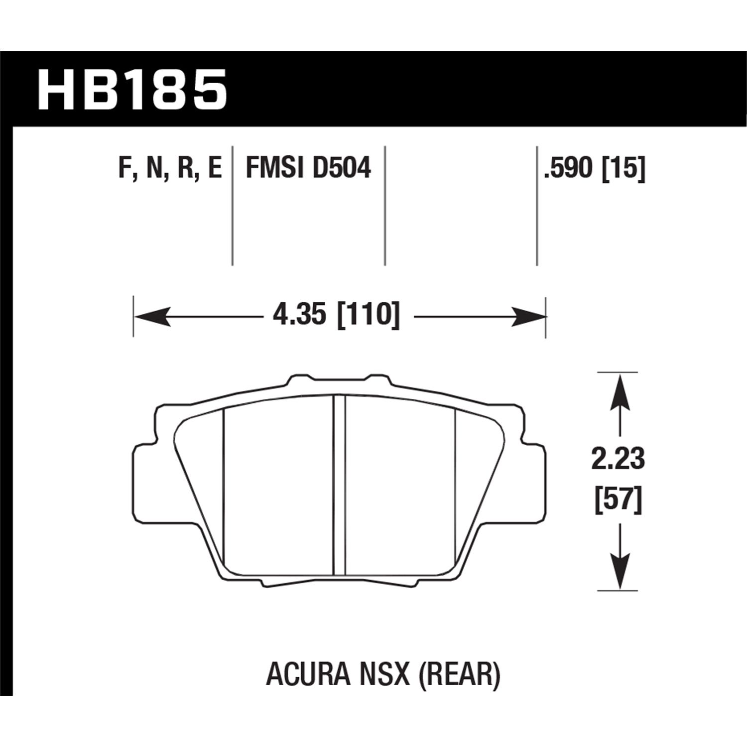 Hawk Performance Street Brake Pads 1 Hawk Performance Street Brake Pads