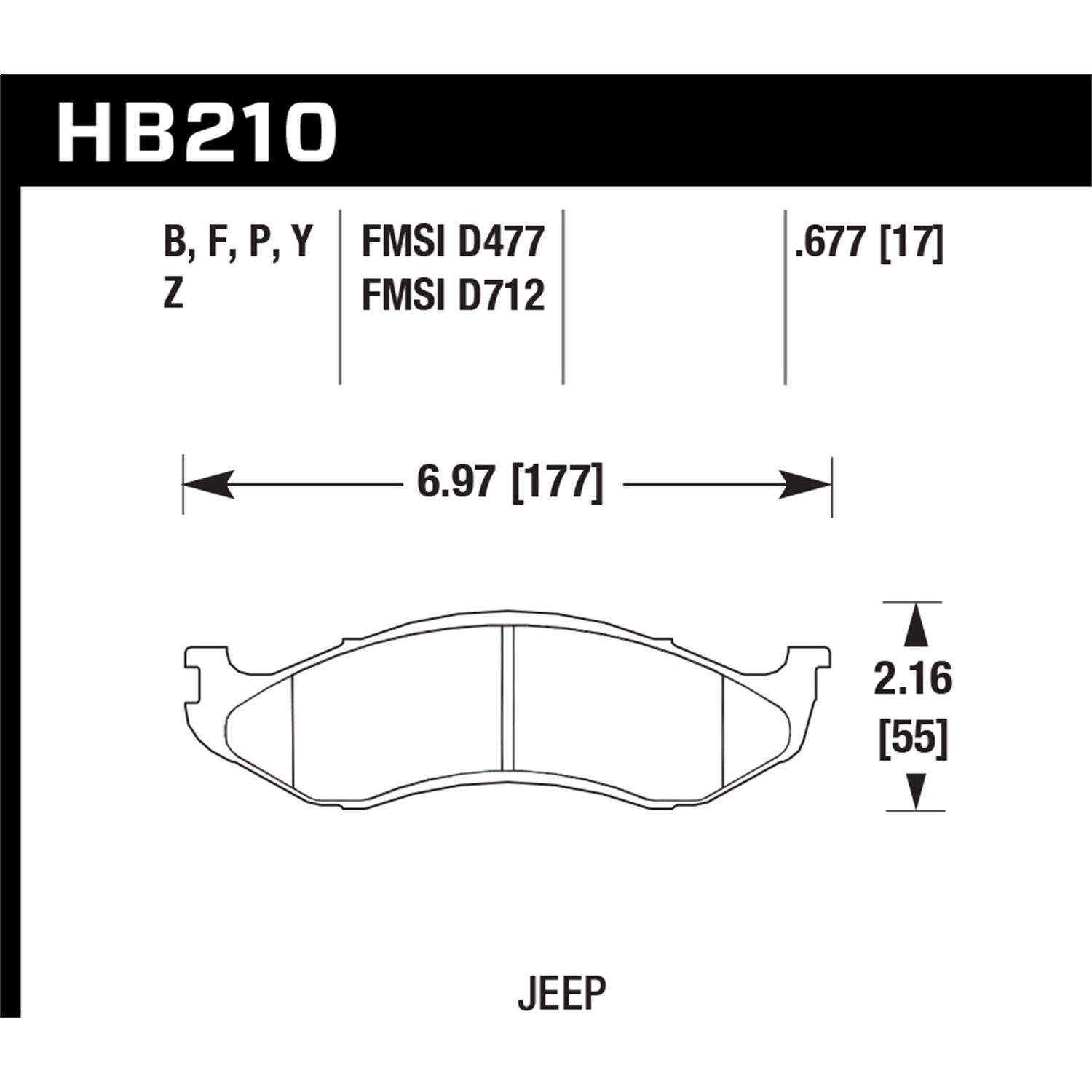 Hawk Performance Street Brake Pads 1 Hawk Performance Street Brake Pads