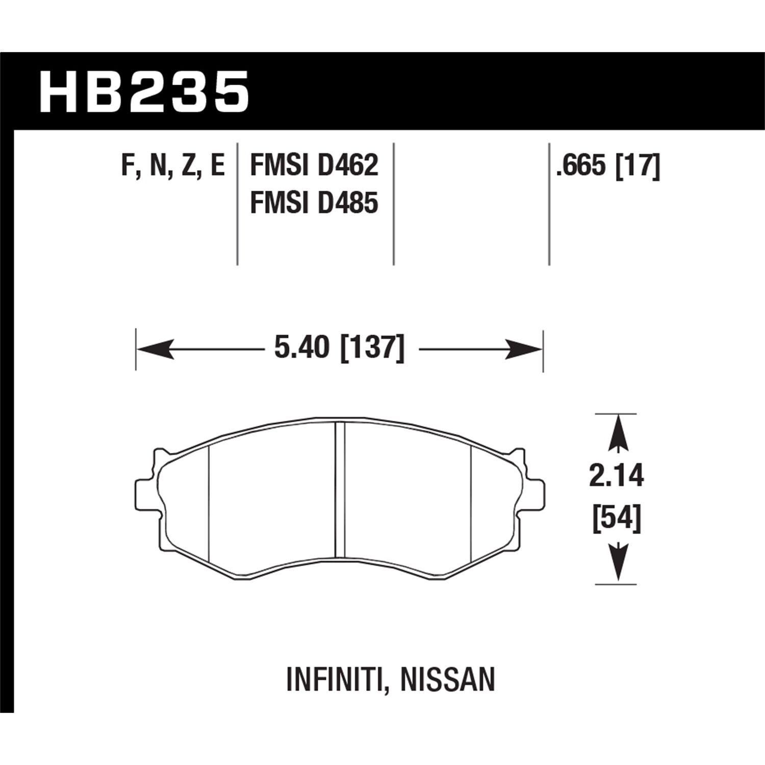 Hawk Performance Street Brake Pads 1 Hawk Performance Street Brake Pads