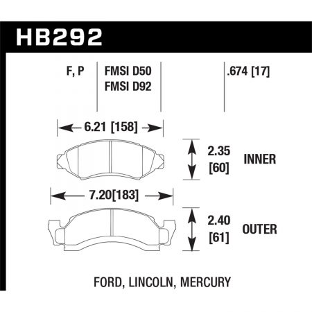 Hawk Performance Street Brake Pads