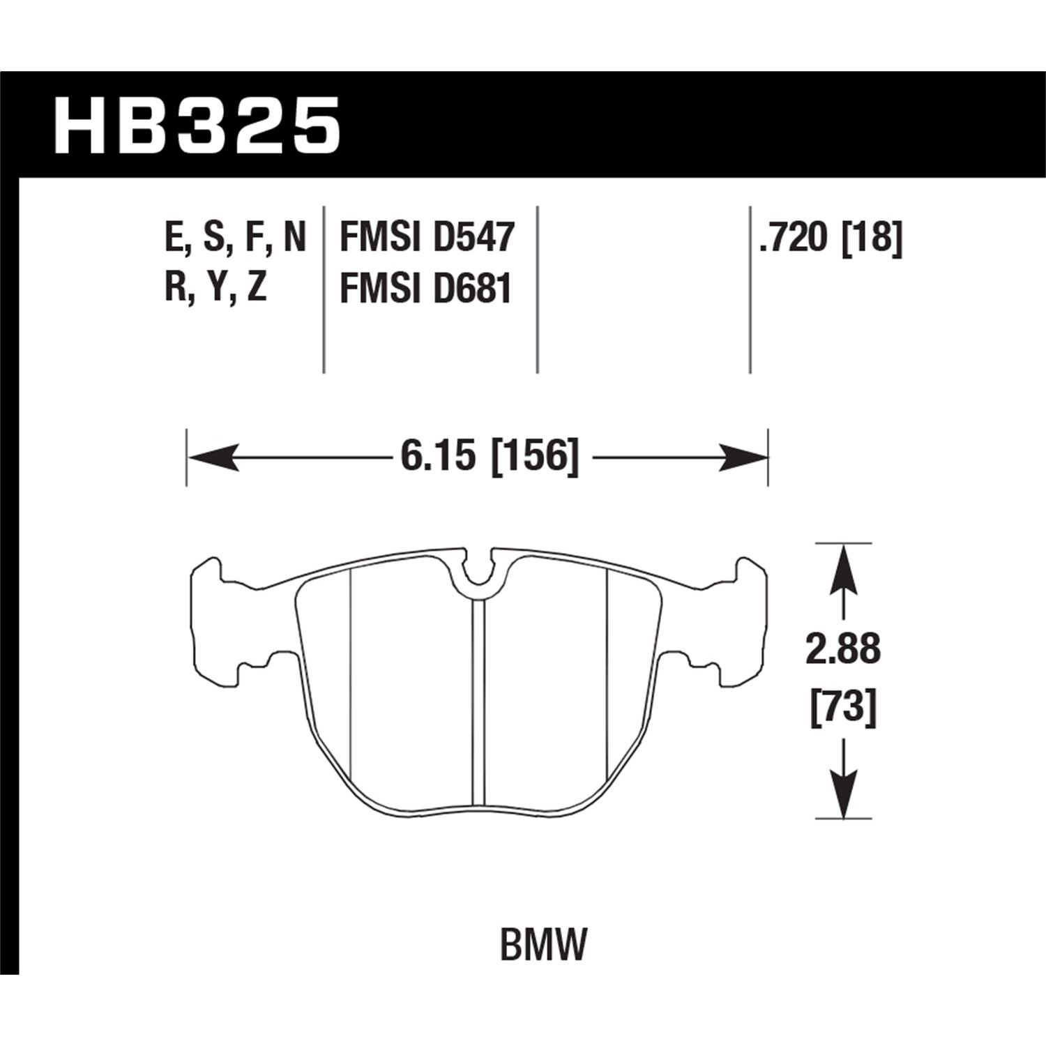 Hawk Performance Street Brake Pads 1 Hawk Performance Street Brake Pads
