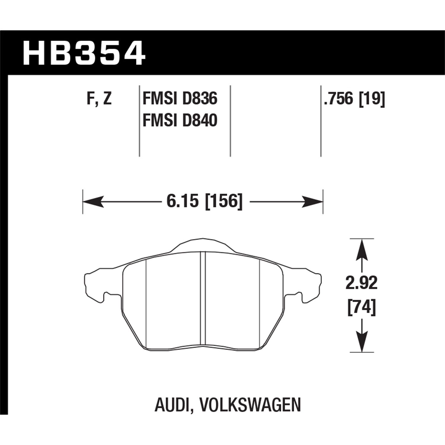 Hawk Performance Street Brake Pads 1 Hawk Performance Street Brake Pads