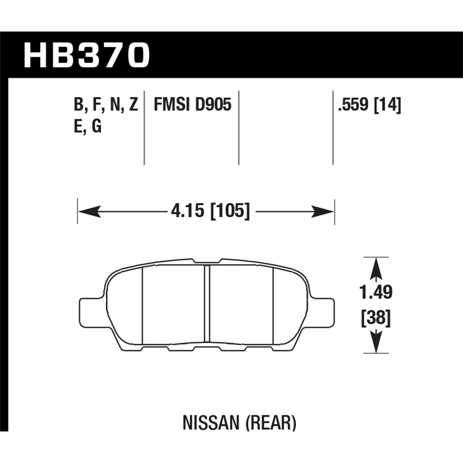 Hawk Performance Street Brake Pads 1 Hawk Performance Street Brake Pads