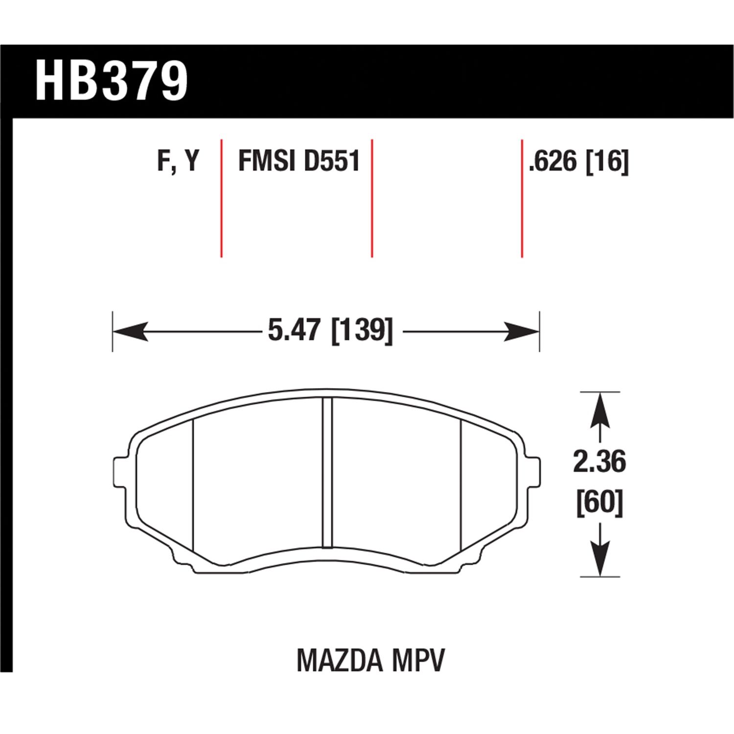 Hawk Performance Street Brake Pads 1 Hawk Performance Street Brake Pads