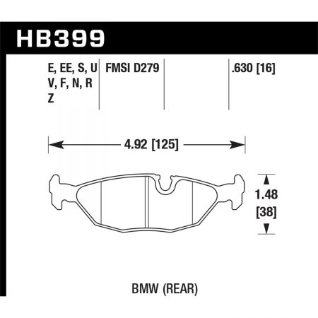 Hawk Performance Motorsports Brake Pads