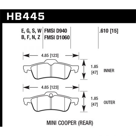 Hawk Performance Street Brake Pads