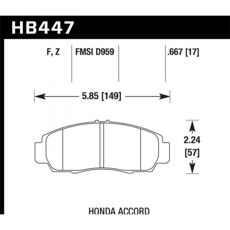 Hawk Performance Street Brake Pads