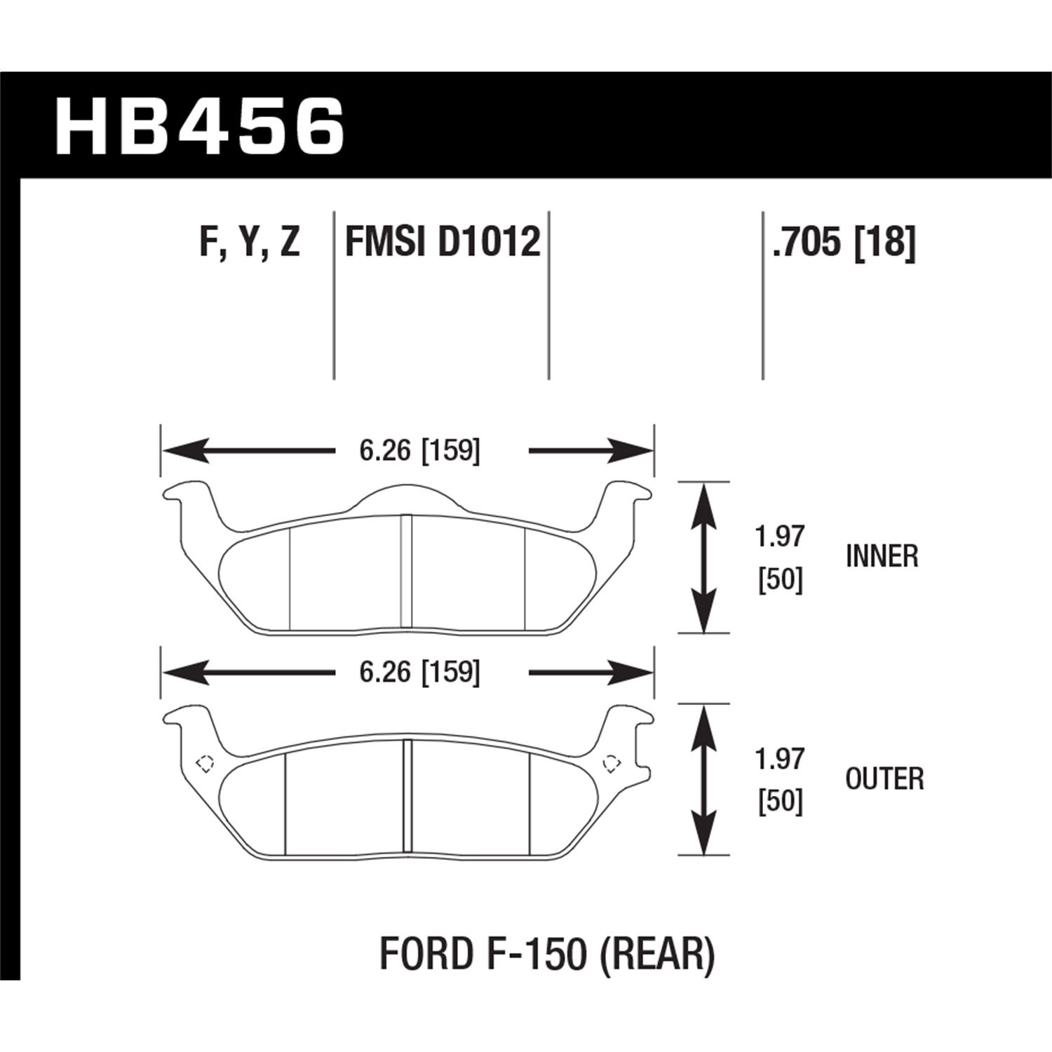 Hawk Performance Street Brake Pads 1 Hawk Performance Street Brake Pads