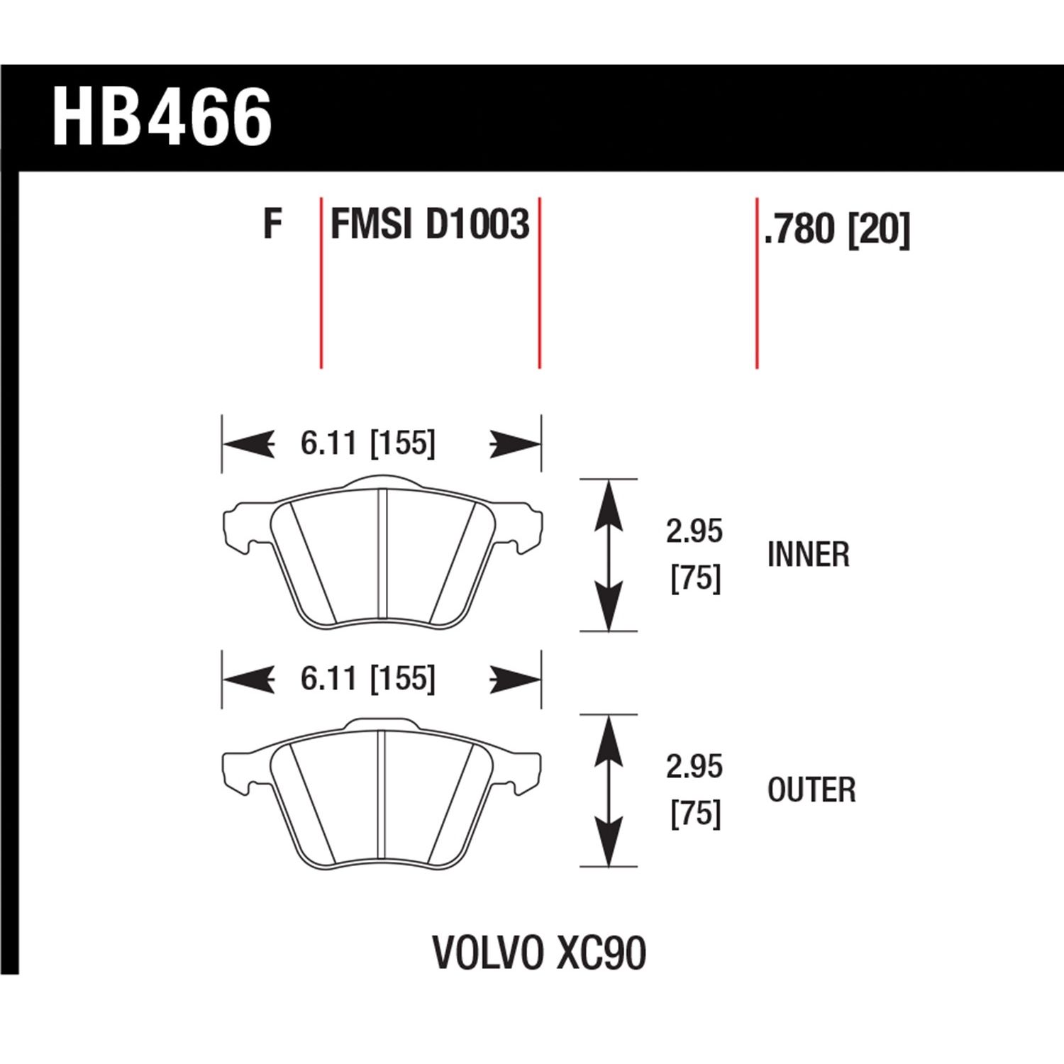 Hawk Performance Street Brake Pads 1 Hawk Performance Street Brake Pads