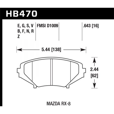 Hawk Performance Street Brake Pads