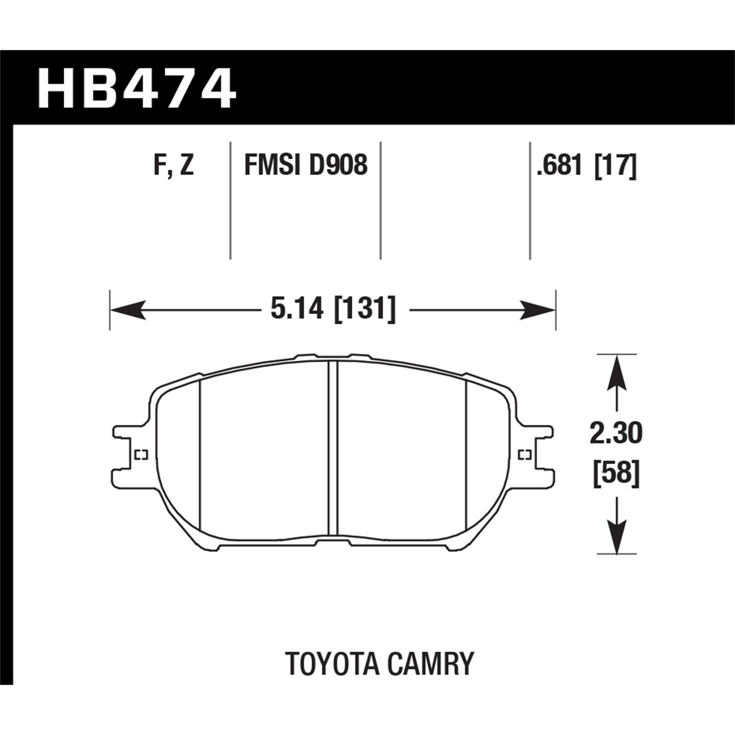 Hawk Performance Street Brake Pads 1 Hawk Performance Street Brake Pads