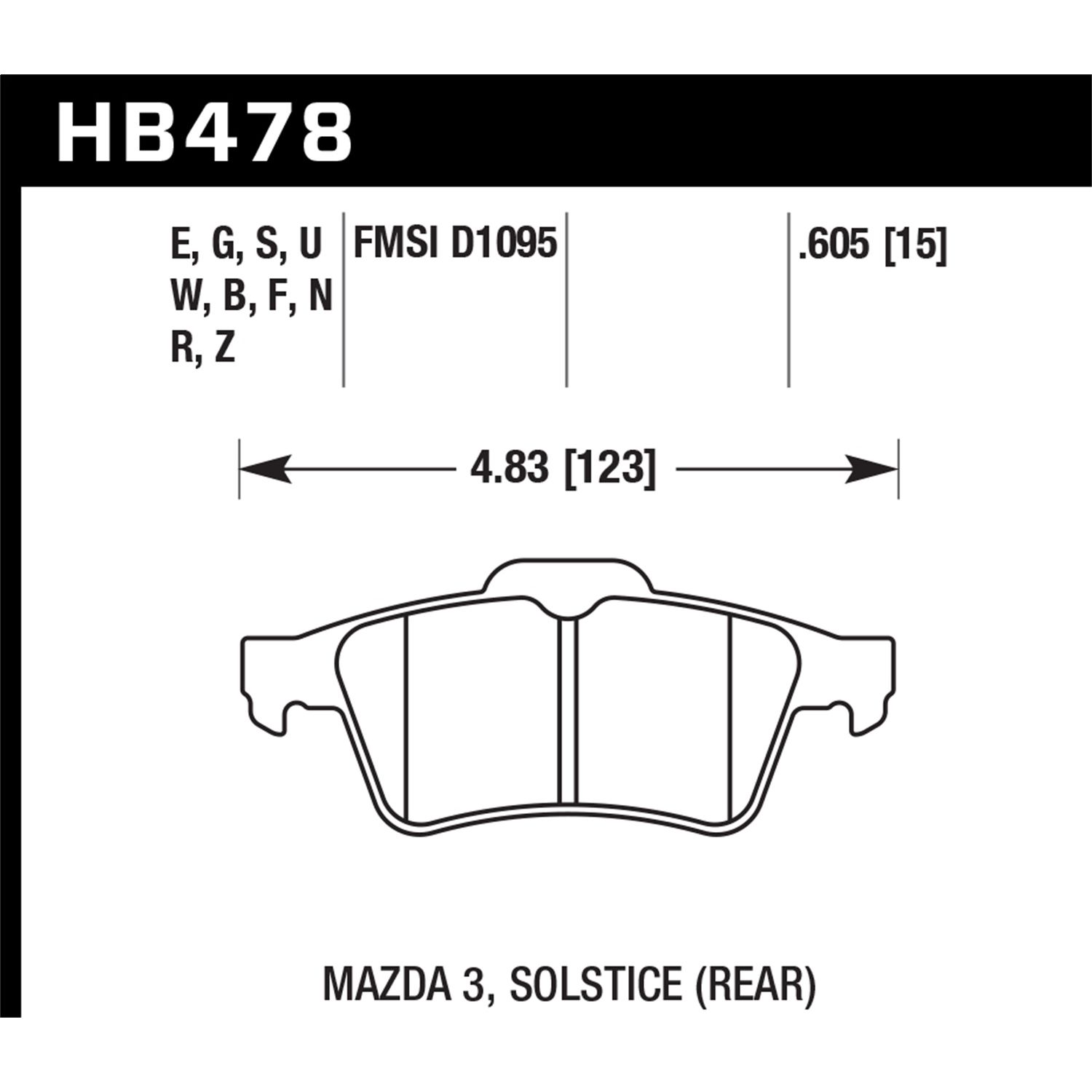 Hawk Performance Street Brake Pads 1 Hawk Performance Street Brake Pads