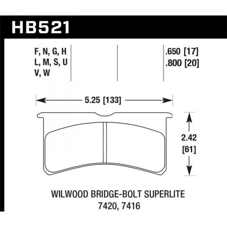 Hawk Performance Motorsports Brake Pads