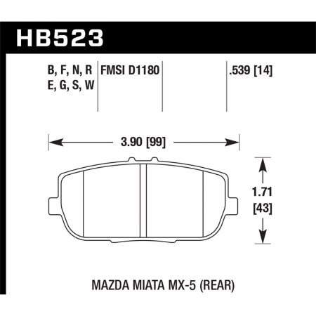 Hawk Performance Street Brake Pads
