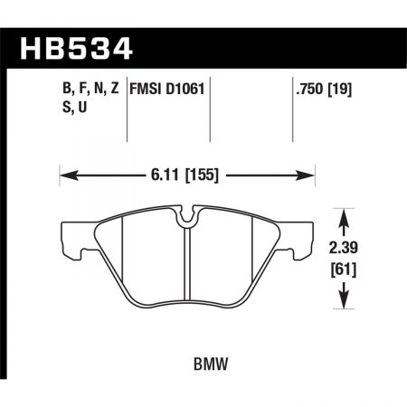 Hawk Performance Motorsports Brake Pads