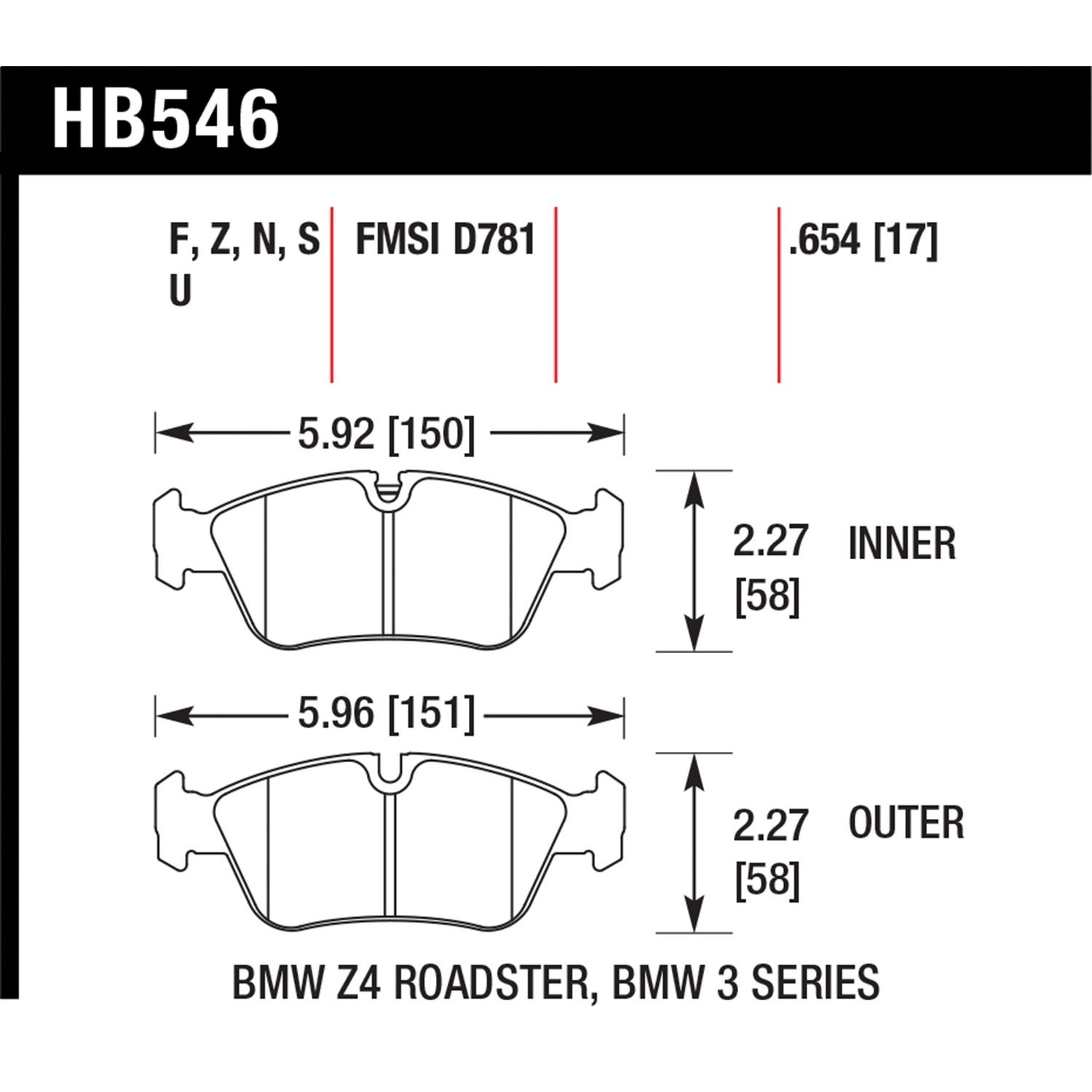 Hawk Performance Street Brake Pads 1 Hawk Performance Street Brake Pads