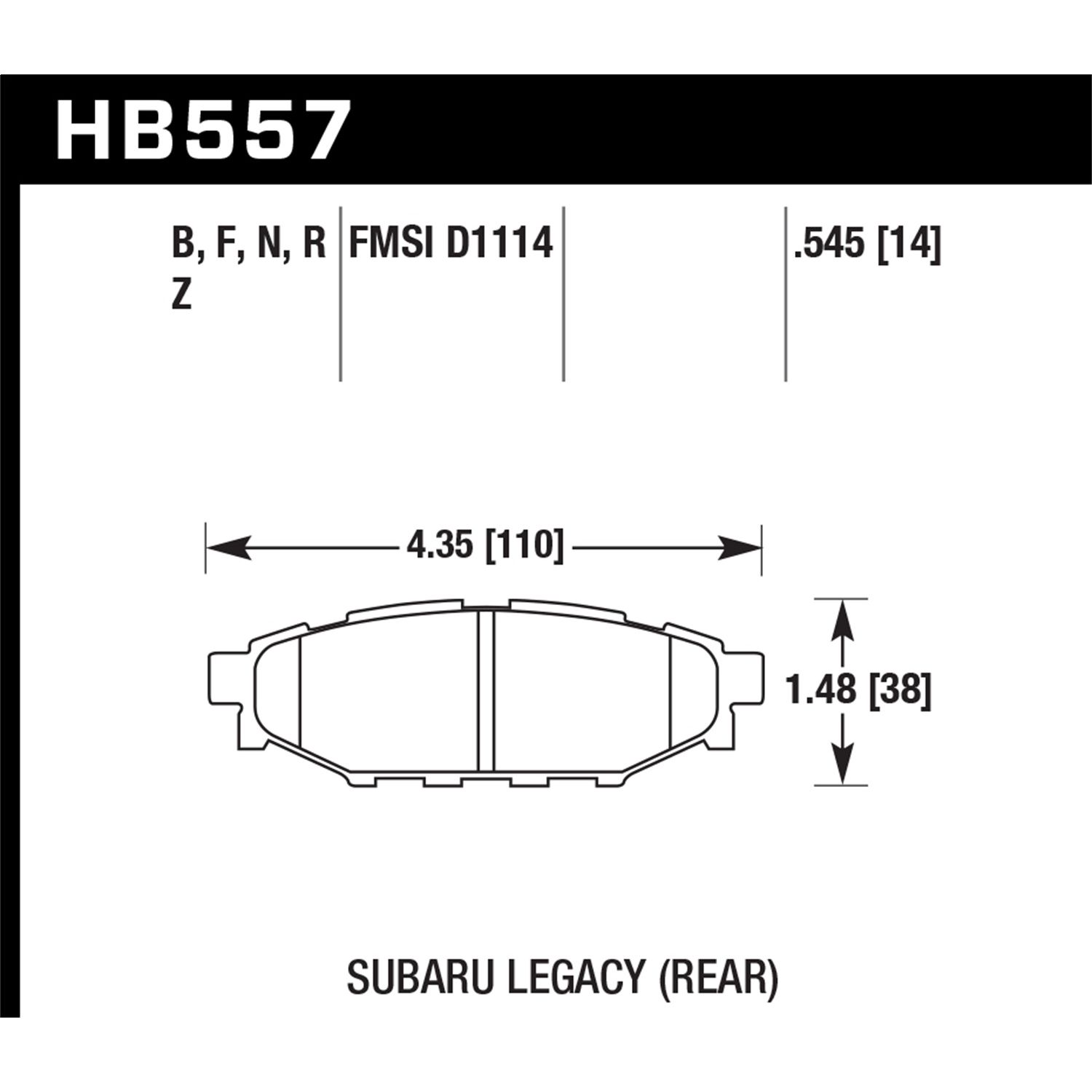 Hawk Performance Street Brake Pads 1 Hawk Performance Street Brake Pads