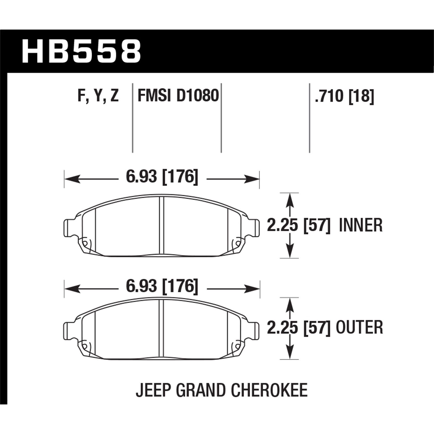 Hawk Performance Street Brake Pads 1 Hawk Performance Street Brake Pads