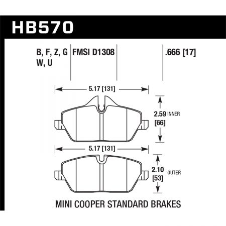 Hawk Performance Street Brake Pads