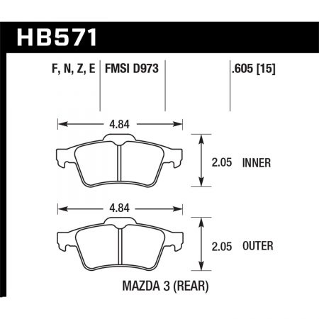Hawk Performance Street Brake Pads