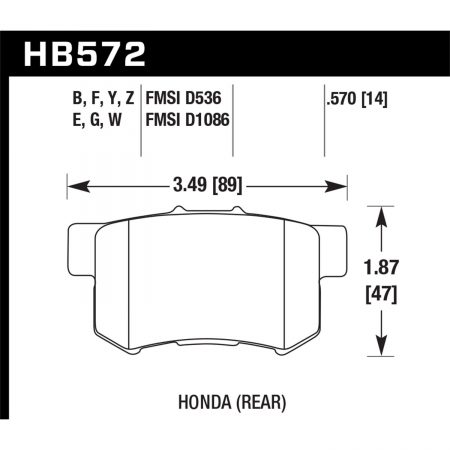 Hawk Performance Street Brake Pads