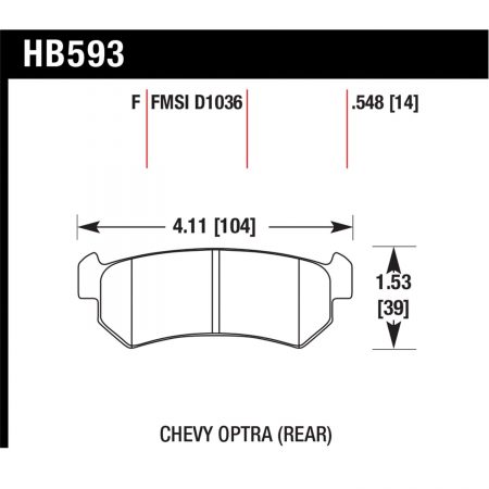 Hawk Performance Street Brake Pads