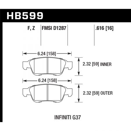 Hawk Performance Street Brake Pads