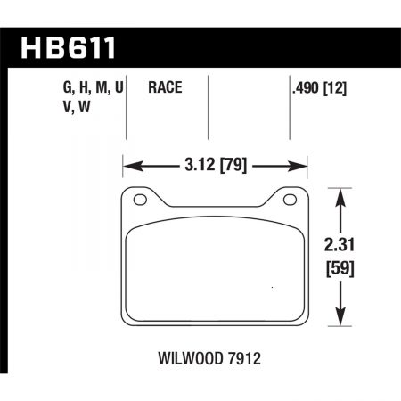Hawk Performance Motorsports Brake Pads